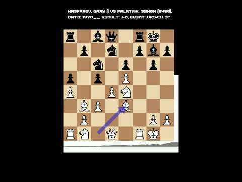 Kasparov Super Series - 1978- 15 years old - UdSSR Championchip game 13