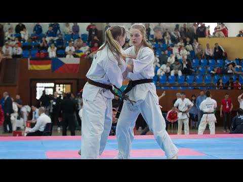 European Championship in Armenia, Ekaterina Shemina (RUS) vs Tatyana Gryadunova (KAZ)
