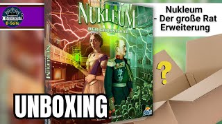 Nukleum - Der große Rat Erweiterung | ? Spiel Unboxing von Giant Roc | DieHausis B-Seite