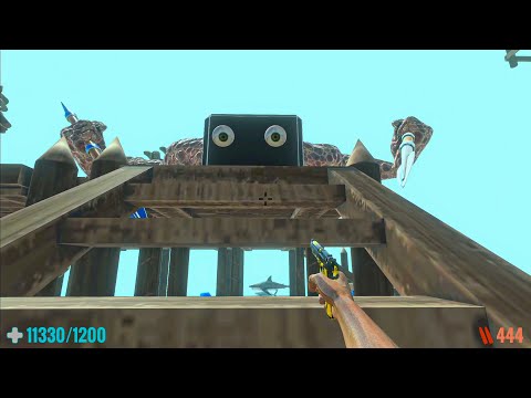 [EPIC] TRAP ZONE DEATH RUN FPS IN THE OCEAN-Animal Revolt Battle Simulator