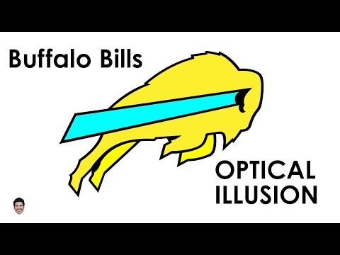 Buffalo Bills optical illusion