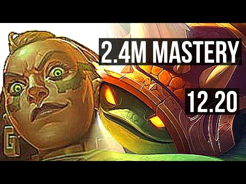 ILLAOI vs RAMMUS (TOP) | Rank 4 Illaoi, 2.4M mastery, 1200+ games, 7/1/3 | KR Master | 12.20