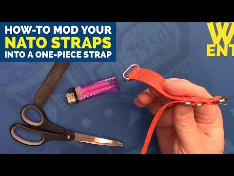 Turn Your NATO or 5-Ring Zulu Strap Into a One-Piece Strap!