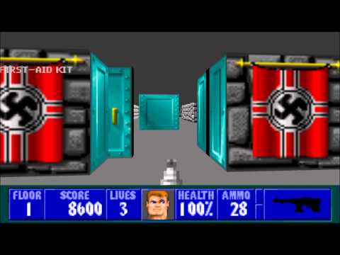 Wolfenstein 3D - Episode 4, Floor 1