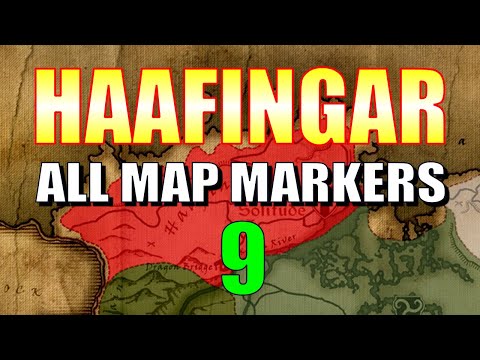 Skyrim Discovered - HAAFINGAR, All Map Markers Run, Part 9 - HOLD 1 COMPLETE