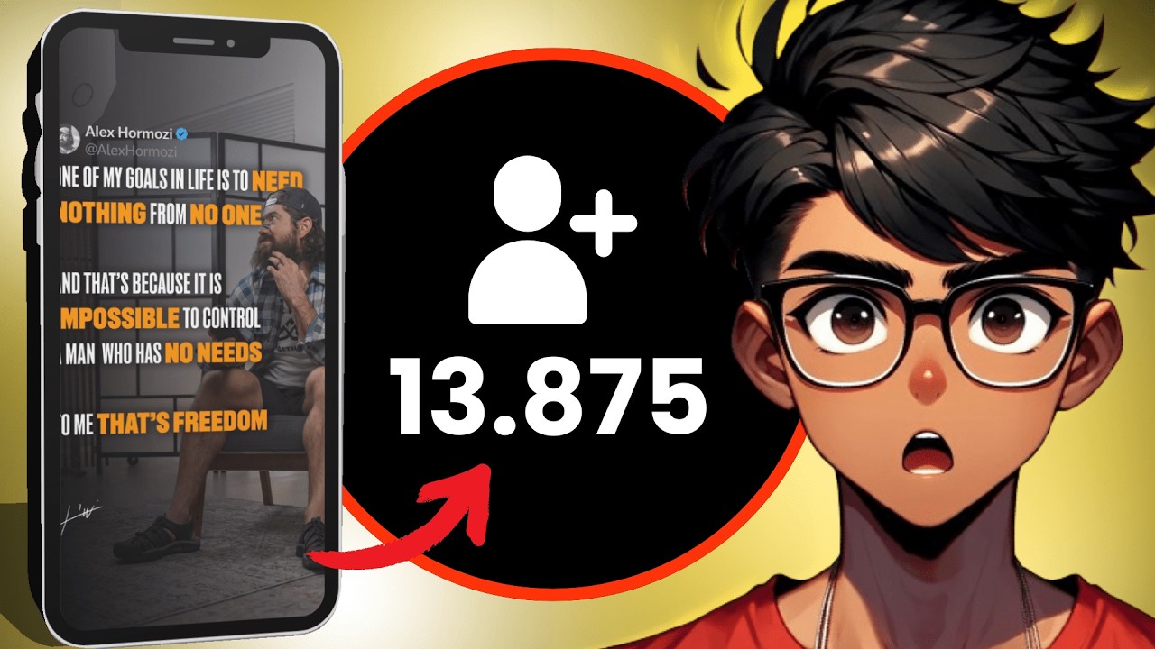 Crie Reels Profissional estilo Alex Hormozi em Segundos com IA