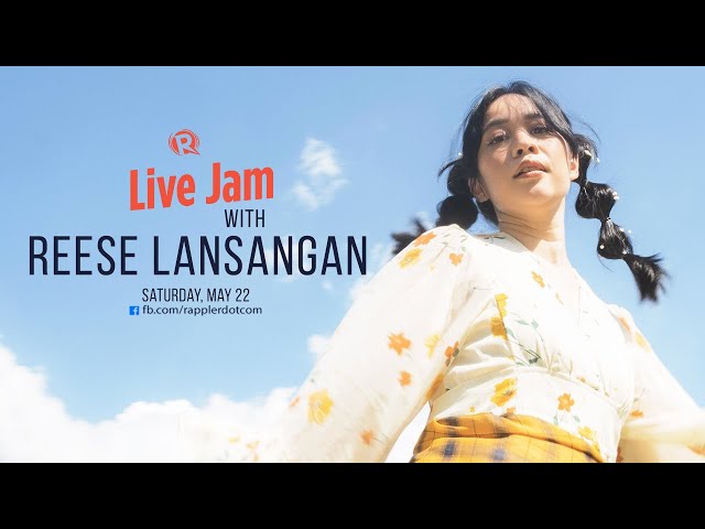 [WATCH] Rappler Live Jam: Reese Lansangan