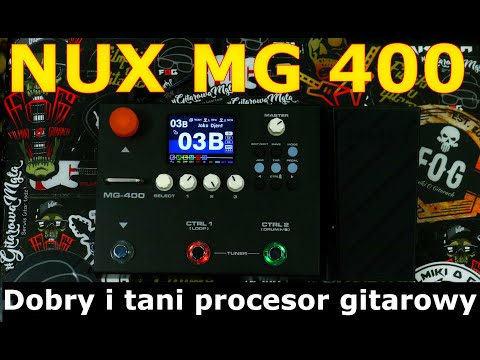 NUX MG 400 multiefekt gitarowy