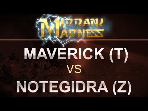SC2 - MidRank Madness 2017 - Maverick (T) v notEGIdrA (Z) on Proxima Station