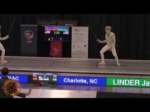 Charlotte JMS 2019 - GOLD - Luke Linder v Kamar Skeete