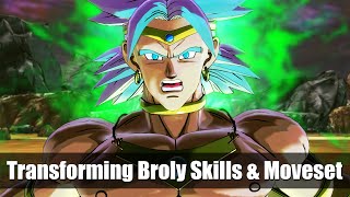 (DLC 17) TRANSFORMING BROLY UNLOCKED! - Dragon Ball Xenoverse 2 Full Moveset & All Skills Gameplay