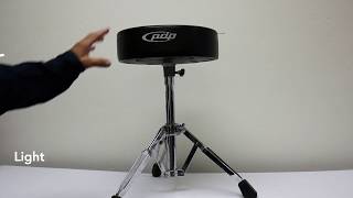 Video thumbnail for ✅  How To Use DW PDP Drum Throne Seat 700 Series Review by The Stuff I Use Channel