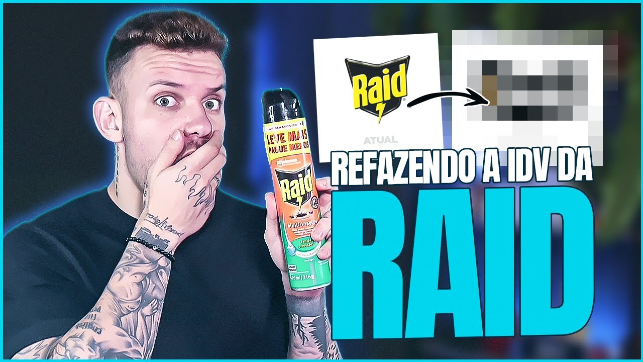 REFAZENDO A IDENTIDADE VISUAL DA RAID | REFAZENDO IDV #10