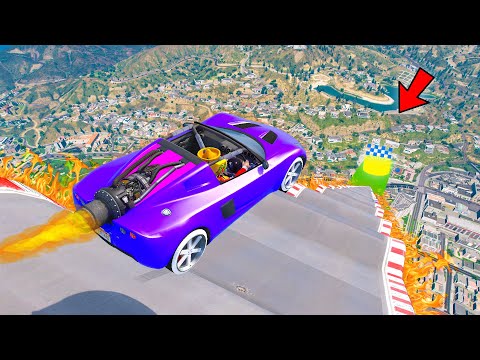 MEGA RAMPA 100% IMPOSIBLE PERO ES MUY FÁCIL - GTA 5 ONLINE
