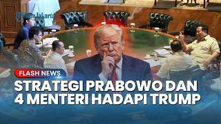 Langkah Prabowo Hadapi Trump: Panggil 4 Menteri ke Hambalang Bahas Strategi RI dan AS