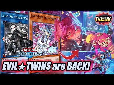 EVIL TWINS are BACK w/ NEW SUPPORT & A BAO A QU, The Lightless Shadow (I'M BACK TOO) [DUEL LINKS]