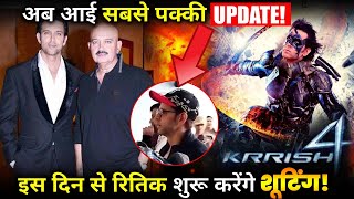Big Update! Hritik Roshan will Commence Shooting For Krrish 4 on this Particular Date !