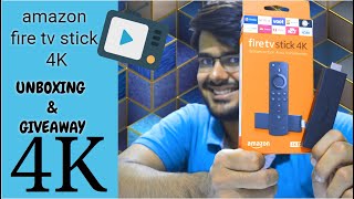 Amazon Fire TV Stick 4K Unboxing + Review + Giveaway old FireTV stick vs 4K FireTV comparison