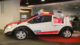 Domino's unveils the DXP, the first purpose-built pizza-delivery vehicle