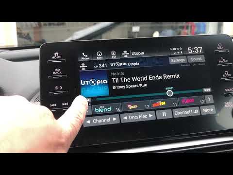 2019 Honda Accord: XM Radio Tip & Tricks Video