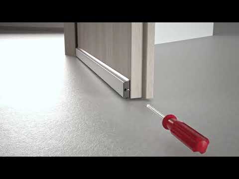 Astro ASDB/SM Seal - Acoustic Rated Door Bottom Seal Surface Mounted