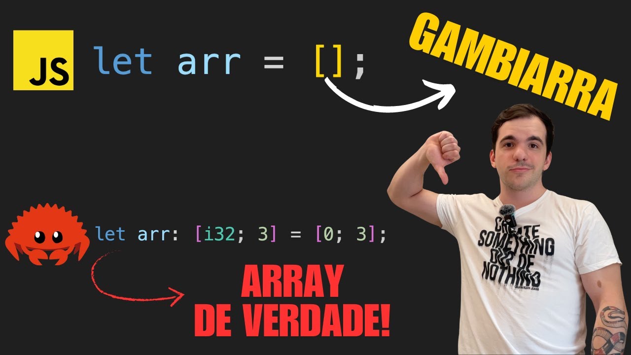 Como o Javascript MENTE sobre o array.