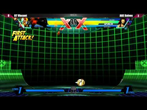 UMvC3 BT Viscant vs AGE Knives - Curleh Mustache West vol. 2