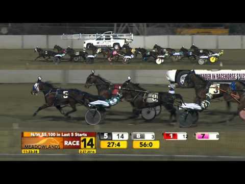 Meadowlands February 27, 2016 - Race 14 - Rockin Jimmy