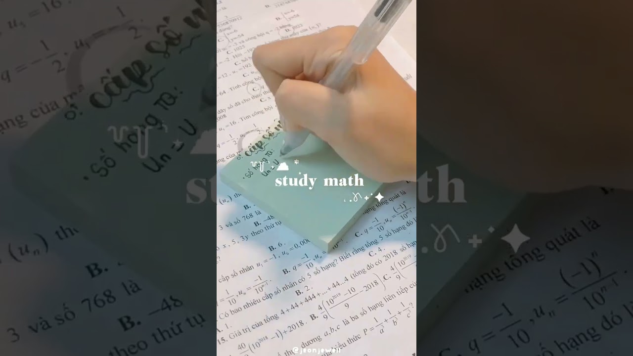 study math with me #aesthetic #study #studyvlog #cute