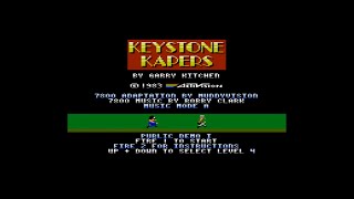 ATARI 7800 =+ KEYSTONE KAPERS += FULL DEMO PLAY - 4TH ANNUAL ATARI HOMEBREW AWARDS