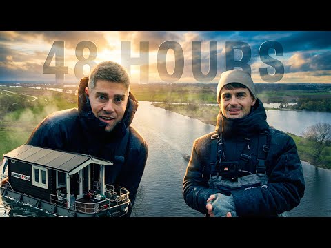 48H HOUSEBOAT CHALLENGE completely escalated 😱 | We did NOT see this coming!