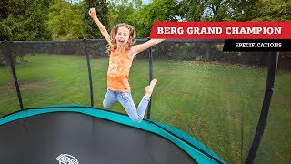 BERG Grand Champion Regular 470 Grey + ochranná sieť Deluxe