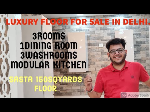 Floors in Rohini | 150Guj Designer Floor in Delhi #PropertySolutions #ShreeHariAssociates