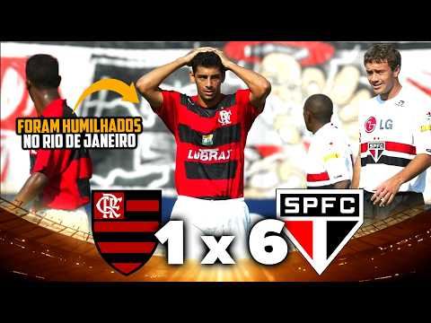 THE DAY SÃO PAULO HUMILIATED FLAMENGO AND APPLIED A HISTORIC DEFEAT