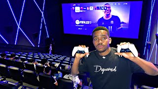لعبت playstation 5 في السينما