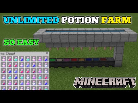 How To Make Unlimited Potion Farm |(Hindi)|  Mcpe |  Ultra Bittu Gamerz