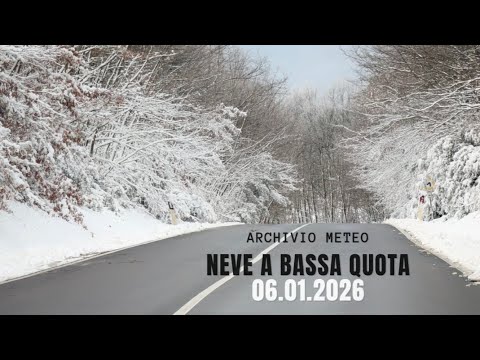 Nevicata a Bassa Quota in Toscana❄️ - E' tornata la neve per l'Epifania 2026