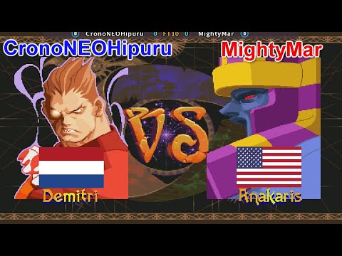 Vampire Savior: The Lord of Vampire - CronoNEOHipuru vs MightyMar FT10