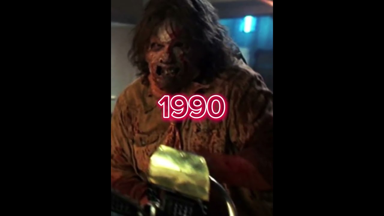 Leatherface Evolution 1974 - 2022