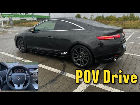 Renault Laguna Coupe 2.0T 205 Hp | POV Drive in the rain!