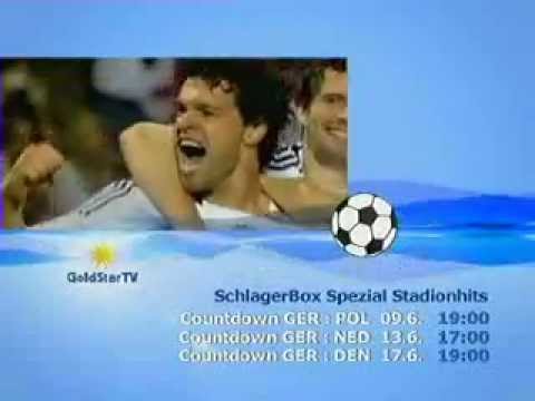 EM-Fieber auf GoldStar TV! Die größten Stadionhits! Ab Samstag, 9.6.12, 19:00