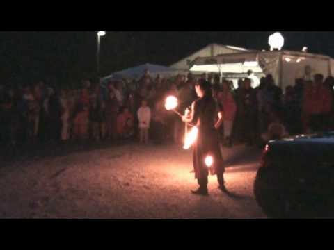 Spontane Feuershow / Spontaneous Fireshow - Pottenstein Bärenschlucht