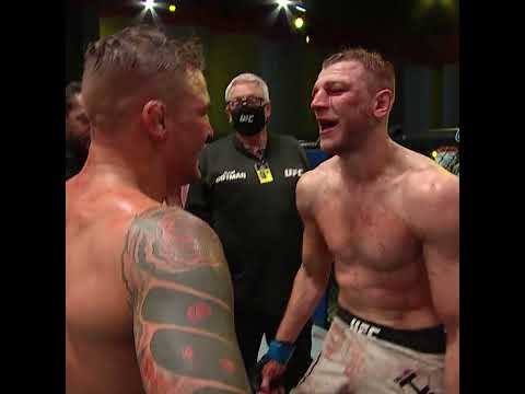 Dustin Poirier and Dan Hooker were FIRED UP 👀