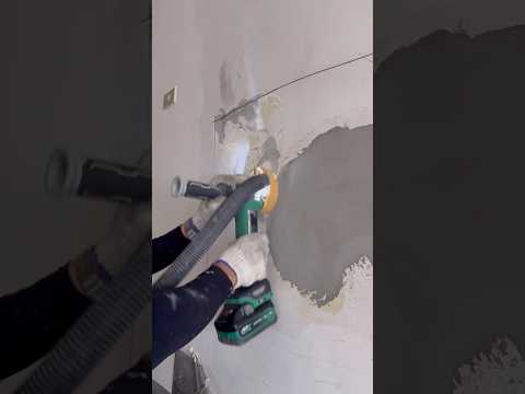 壁癌研磨不是為了解決壁癌我們看清楚牆體發生了什麼事情 @tmssite @HiKOKIPowerToolsTaiwan @-workershop666 #台中市 #壁癌 #滲水