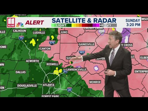 Winter storm outlook | Refreezing risk overnight, second wave of precipitation enters region