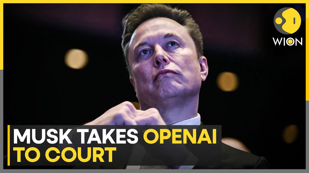 Elon Musk OpenAI To Court: What The Lawsuit Alleges | WION News