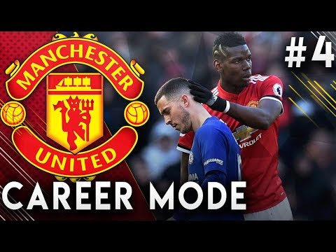 FIFA 19 Manchester United Career Mode EP4 - Hazard VS Pogba!! Can We Beat Chelsea?!