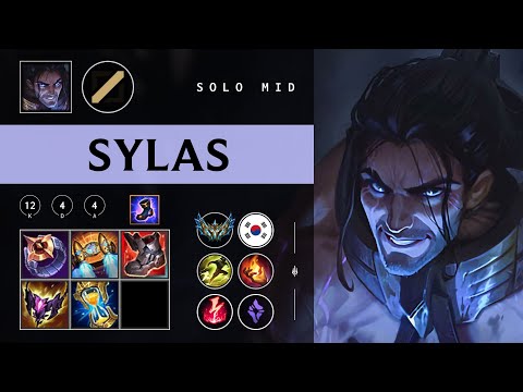 Sylas Mid vs Qiyana - KR Challenger Patch 26.02