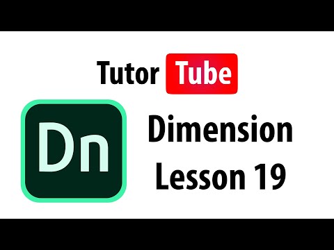 Dimension Tutorial Lesson 1 Interface and Setting Canvas Size