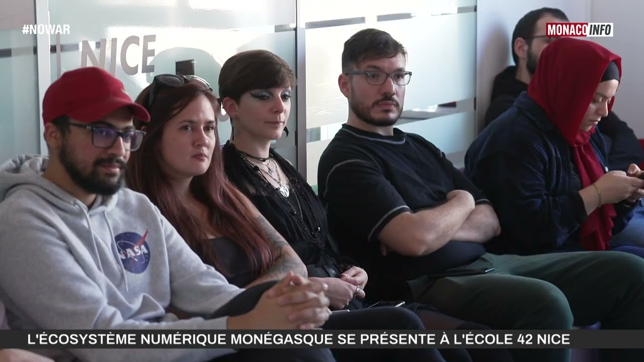 Numérique : L'écosystème numérique monégasque se présente à l'école 42 Nice